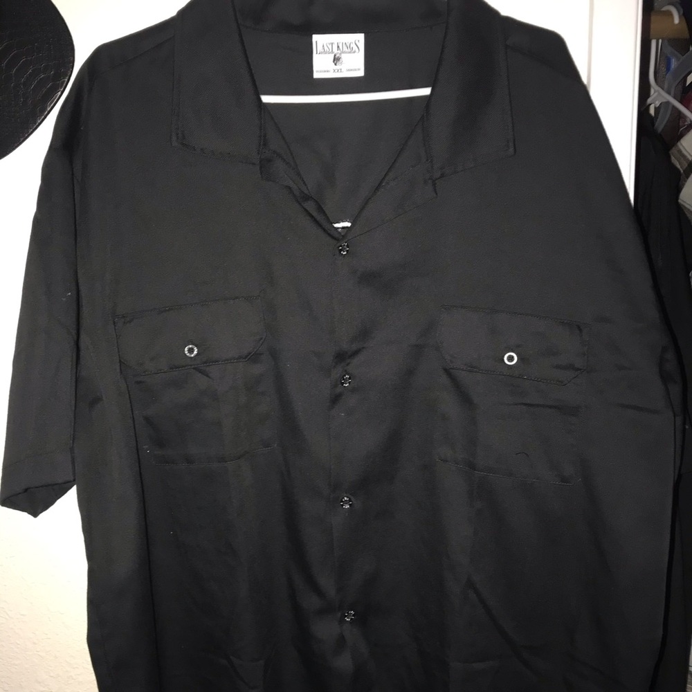 Last Kings Short Sleeve Shirt (Black)